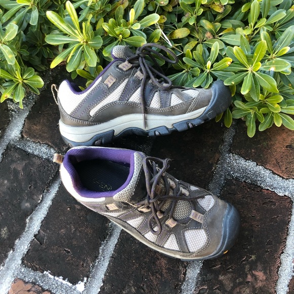 Keen "PALISADES" brown & Gray Trail hiking shoe size 6 - Picture 8 of 8